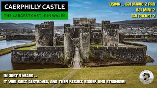 Caerphilly Castle  The Largest in Wales 2nd in Britain [upl. by Castra]