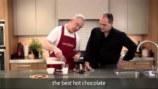 How to make a hot chocolate using an aerolatte milk frother [upl. by Nnyrat208]