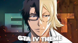 Aizen x Urahara  GTA IV Theme Edit [upl. by Asin]